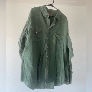 Ryan Michael pearl snap vintage 2X